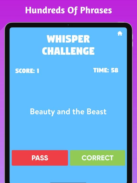 The Whisper Challenge game screenshot