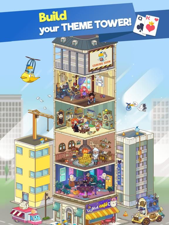 Theme Solitaire game screenshot