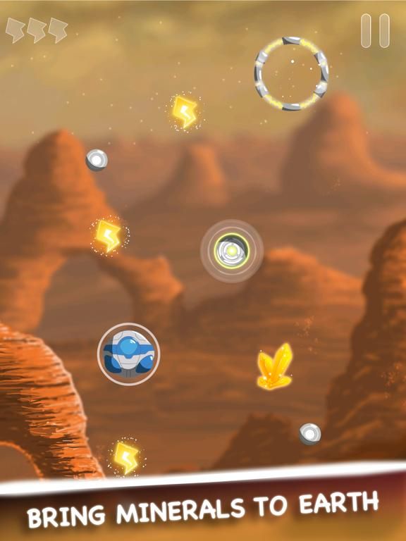 Theo Space Miner App Screenshot