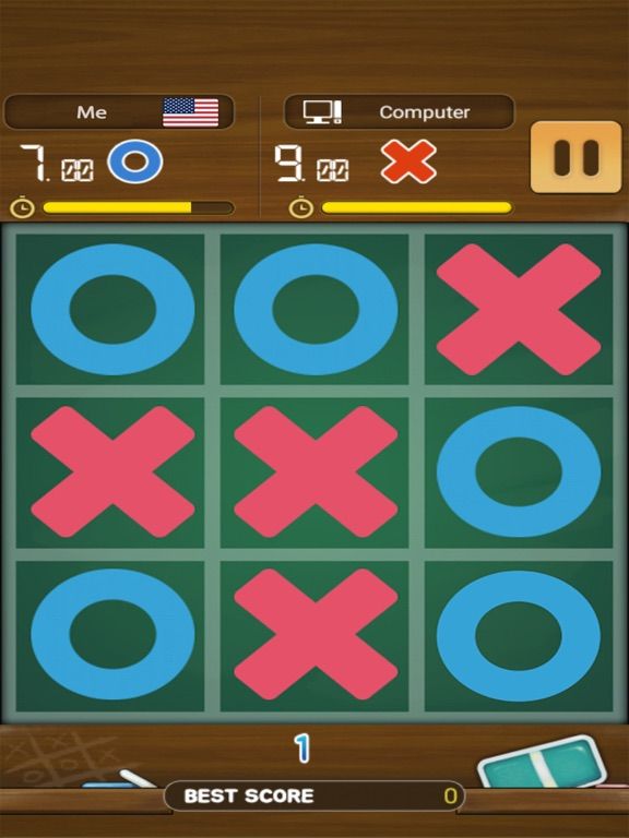 Tic-Tac-Toe Champion App Screenshot