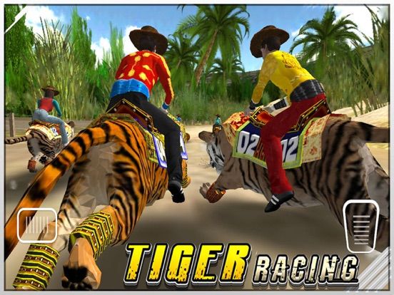 Tiger Racing 3D game screenshot