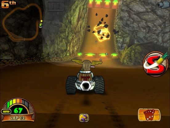 Tiki Kart 3D game screenshot