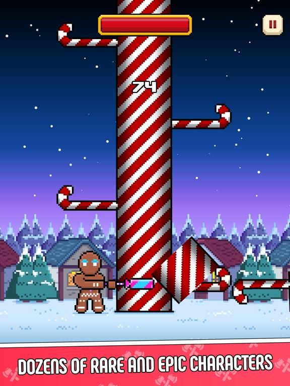 Timberman game screenshot