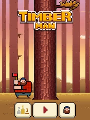 Timberman Golden Edition game screenshot