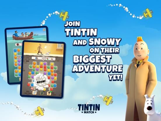 Tintin Match game screenshot