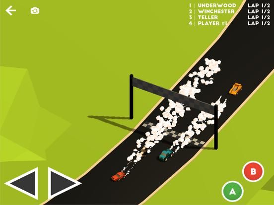 Tiny 3D Car Racing Chase Rider game screenshot