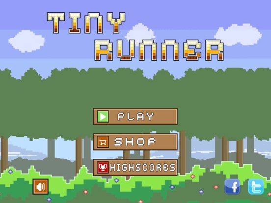 Tiny Runner App Screenshot