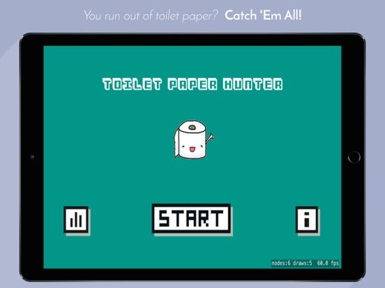 Toilet Paper Hunter App Screenshot