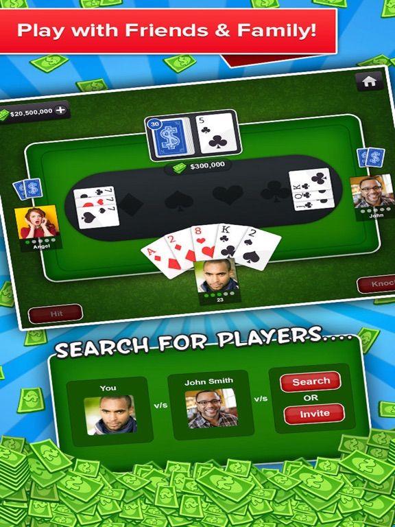 Tonk! Multiplayer Card Game Free game screenshot