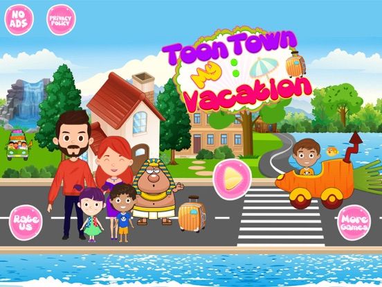 Toon Town: Vacation game screenshot