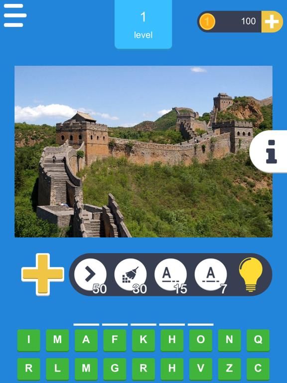 Top 250 World Famous Places App Screenshot