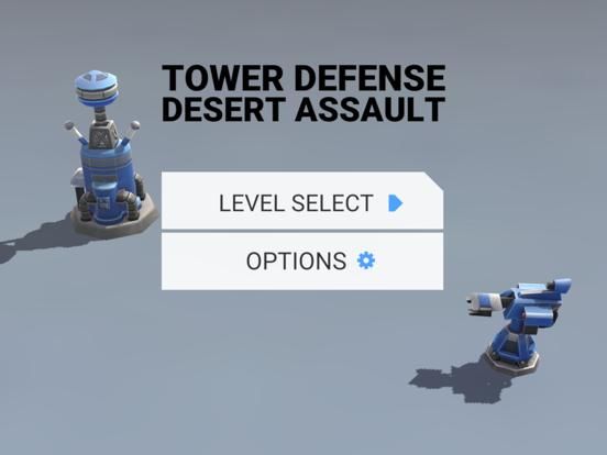 Tower Defense Desert Assault game screenshot