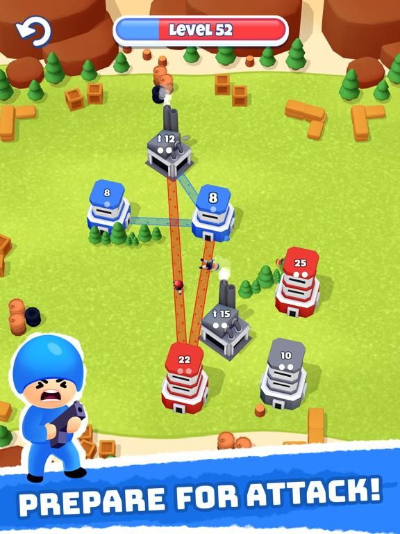 Tower War game screenshot
