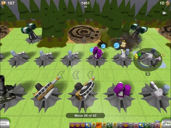 TowerMadness HD game screenshot