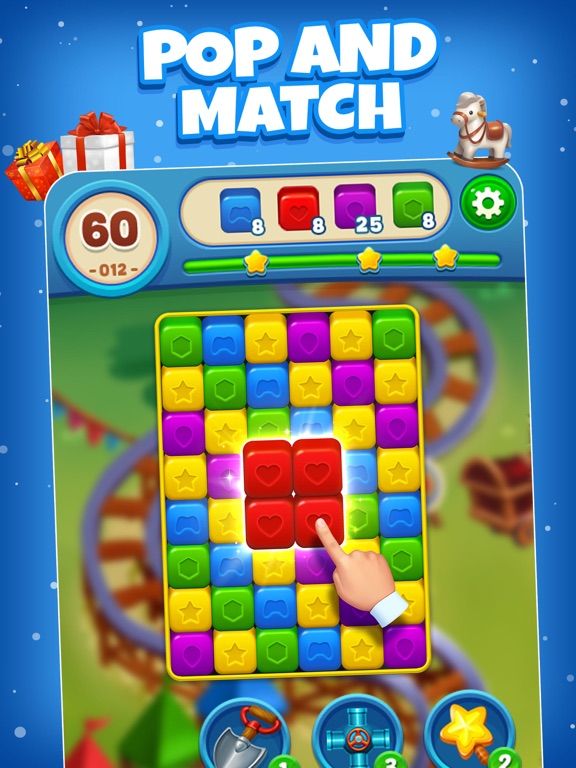 Toy Brick Crush game screenshot