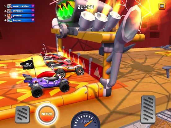 Toy Car climb racing game screenshot