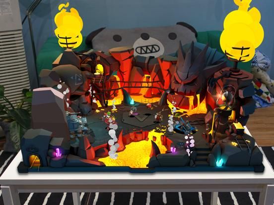 Toy Clash AR game screenshot