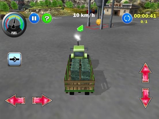 Tractor Farm Driver game screenshot