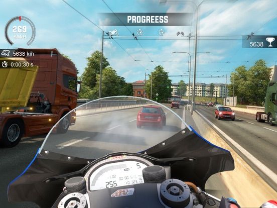 Traffic Moto Racing game screenshot