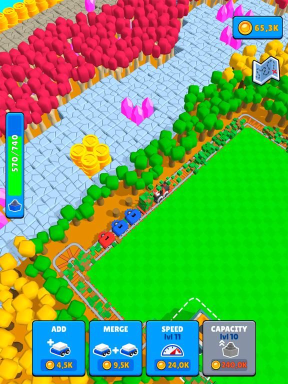 Train Miner: Idle Railway Game game screenshot