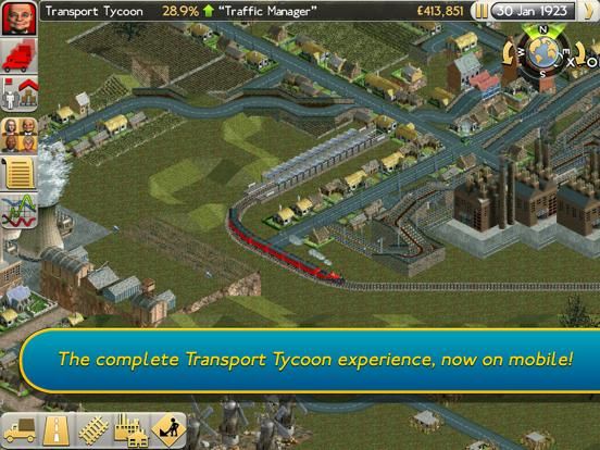 Transport Tycoon game screenshot