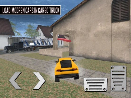 Transporter Truck Car Mission game screenshot