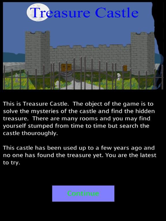 Treasure Castle App Screenshot