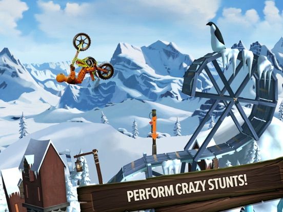 Trials Frontier game screenshot