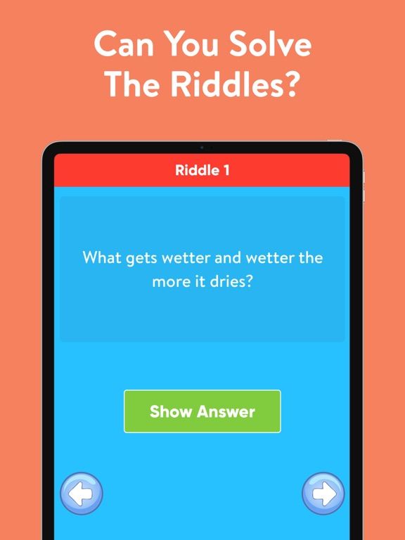 Tricky Riddles With Answers game screenshot