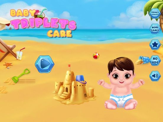 Trio Baby Care Nursery game screenshot