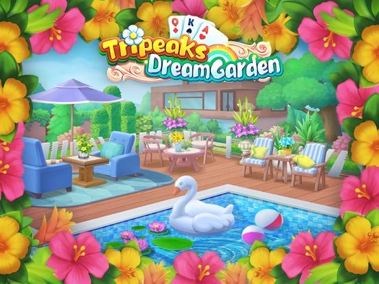 Tripeaks Dream Garden App Screenshot
