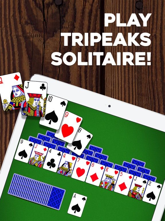 TriPeaks Solitaire by MobilityWare game screenshot