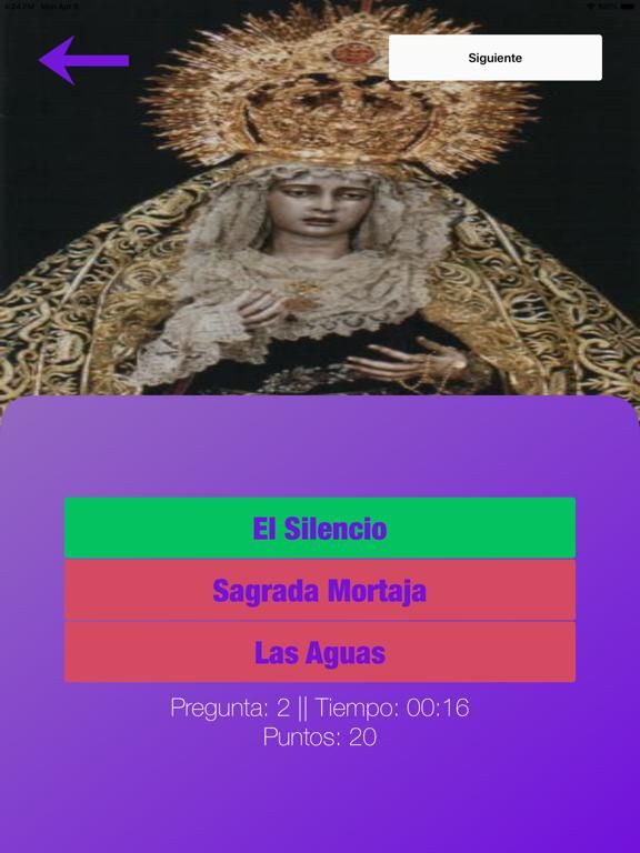 Trivial Cofrade Semana Santa App Screenshot