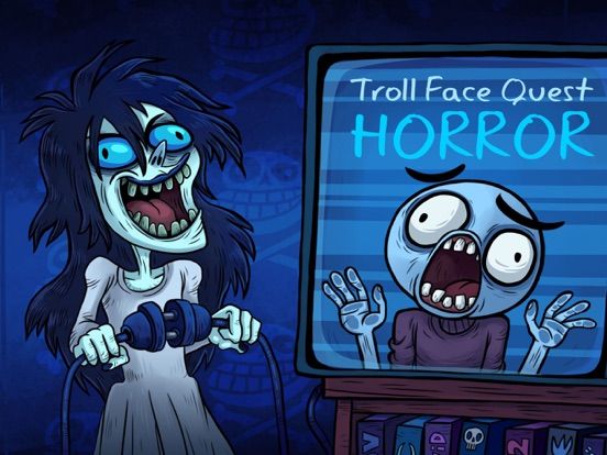 Troll Face Quest Horror game screenshot