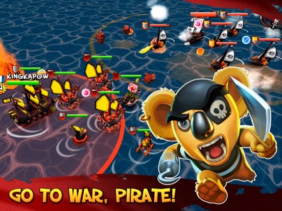 Tropical Wars game screenshot