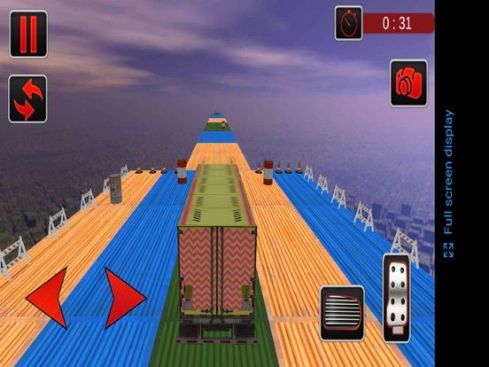 Truck Drive Impossible Tracks game screenshot