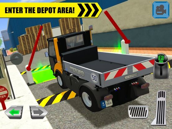 Truck Driver: Depot Parking Simulator game screenshot