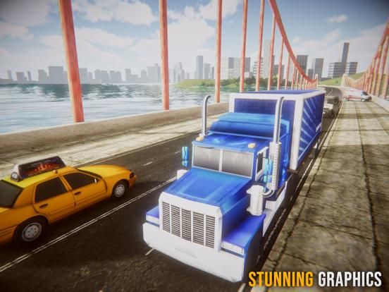 Truck Driver Over the Road game screenshot