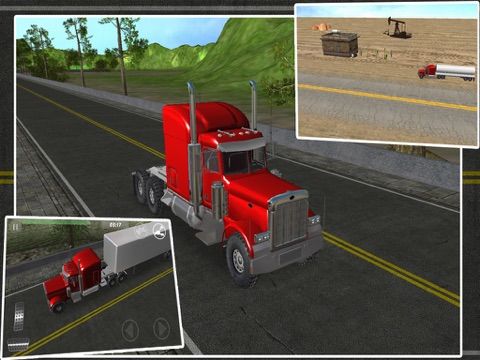 Truck Driver Pro : Real Highway Racing Simulator game screenshot