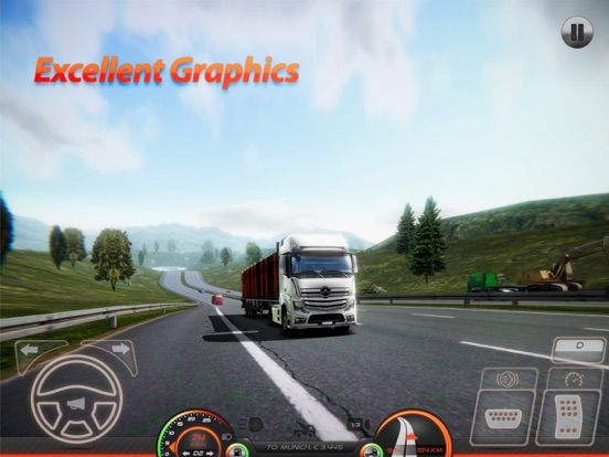 Truck Simulator : Europe 2 game screenshot