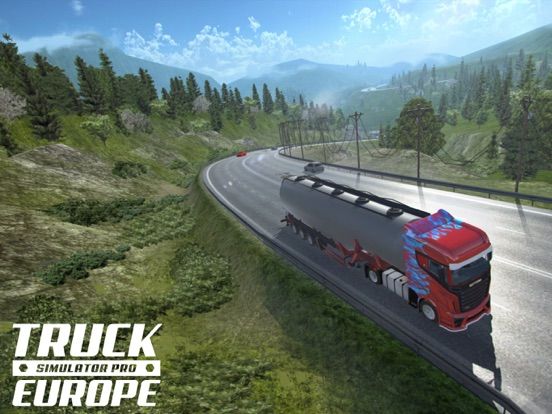 Truck Simulator PRO Europe App Screenshot