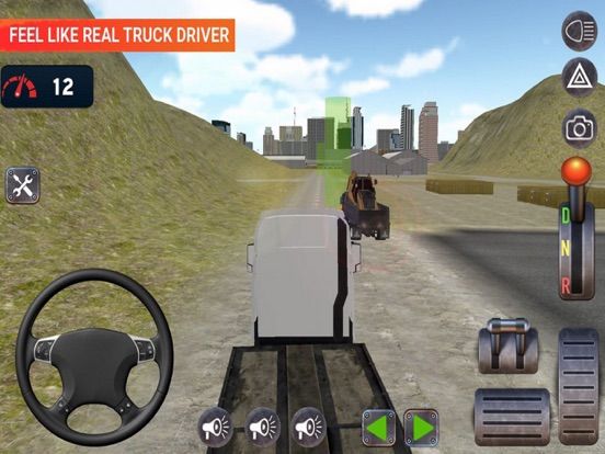 Trucking World: Mission Danger game screenshot
