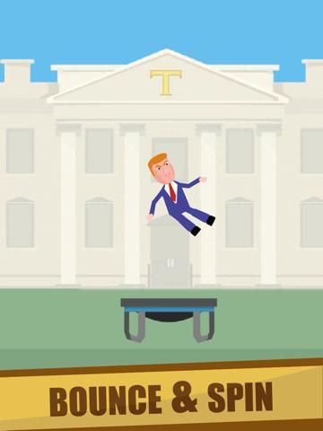 Trumpoline game screenshot