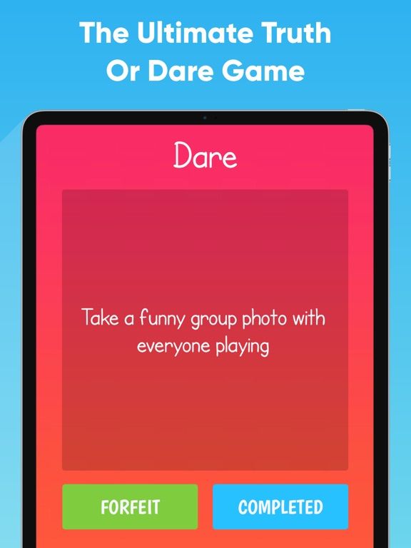 Truth Or Dare : Party Game game screenshot