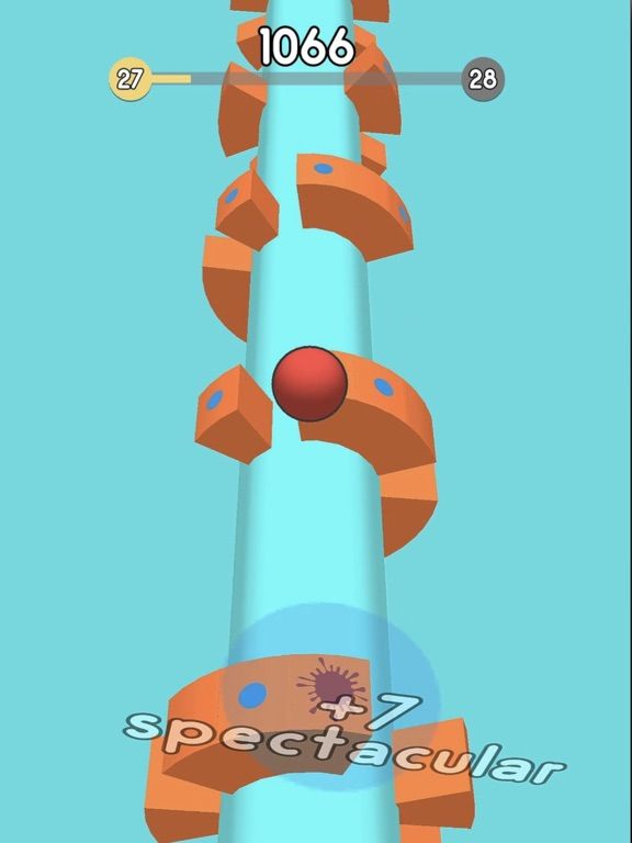 Tube Bounce! game screenshot