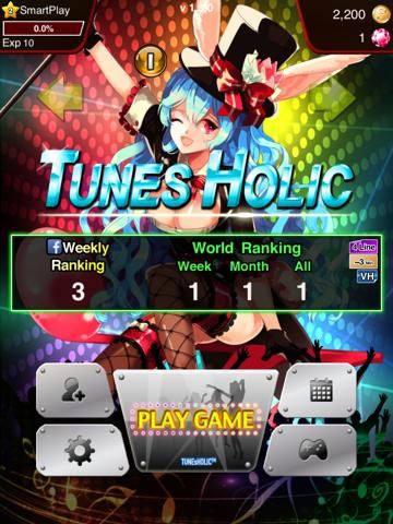 TunesHolic game screenshot