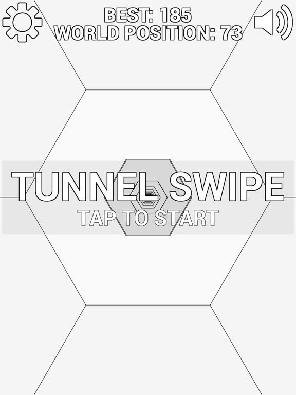 Tunnel Swipe game screenshot