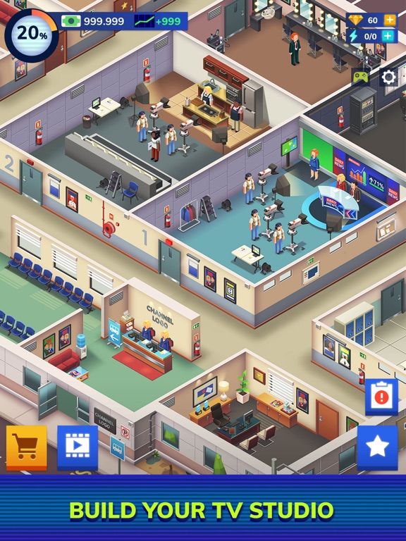 TV Empire Tycoon App Screenshot