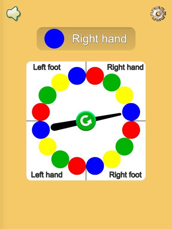 Twister Spinner Game App Screenshot