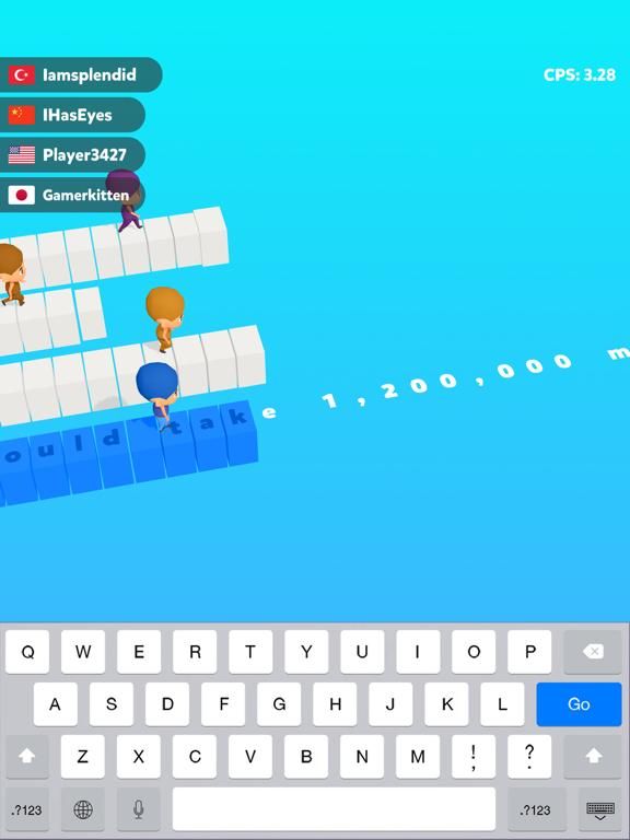 Type Race! App Screenshot
